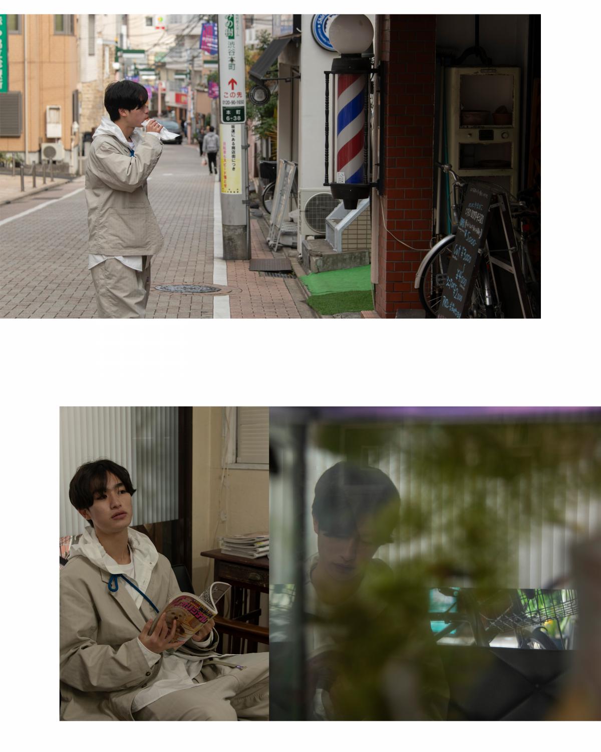 nanamica / ASPHALT & GREEN RECORD vol.3 「ヘリンボーンの