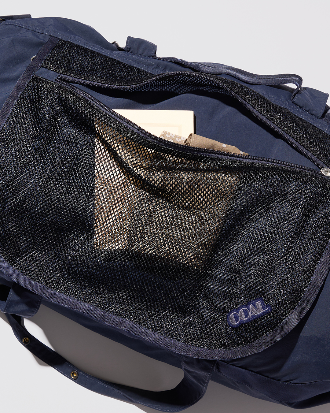 J06468 新品 25SS nanamica ダッフルバッグ ネイビー 新品 ナナミカ OOAL サーフキャンプ ダッフルバッグ N ネイビー