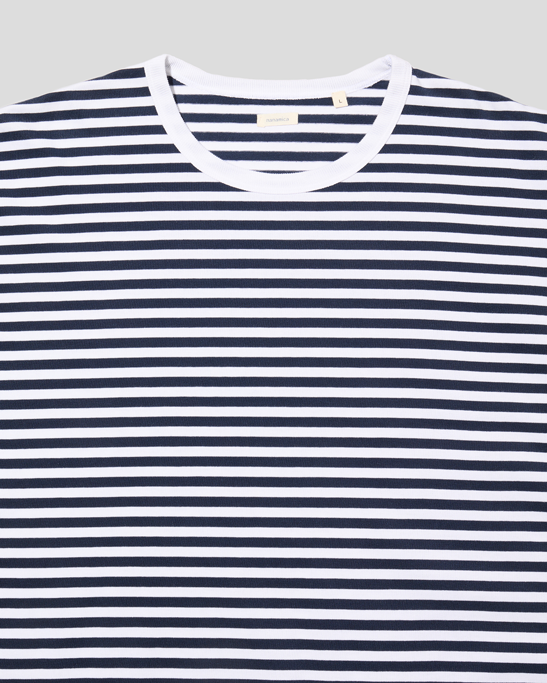 218 新品 nanamica ナナミカ COOLMAX Tシャツ 日本製 L nanamica / 心を満たすライフテックウエア #18「Organic Cotton