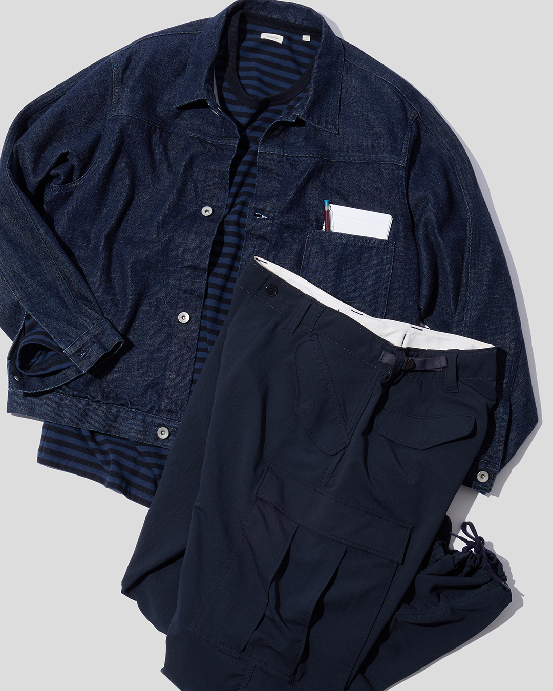 nanamica アルファドライ alpha dry セットアップ ネイビー nanamica / ナナミカの服のこと 第十二回 「今を肯定する