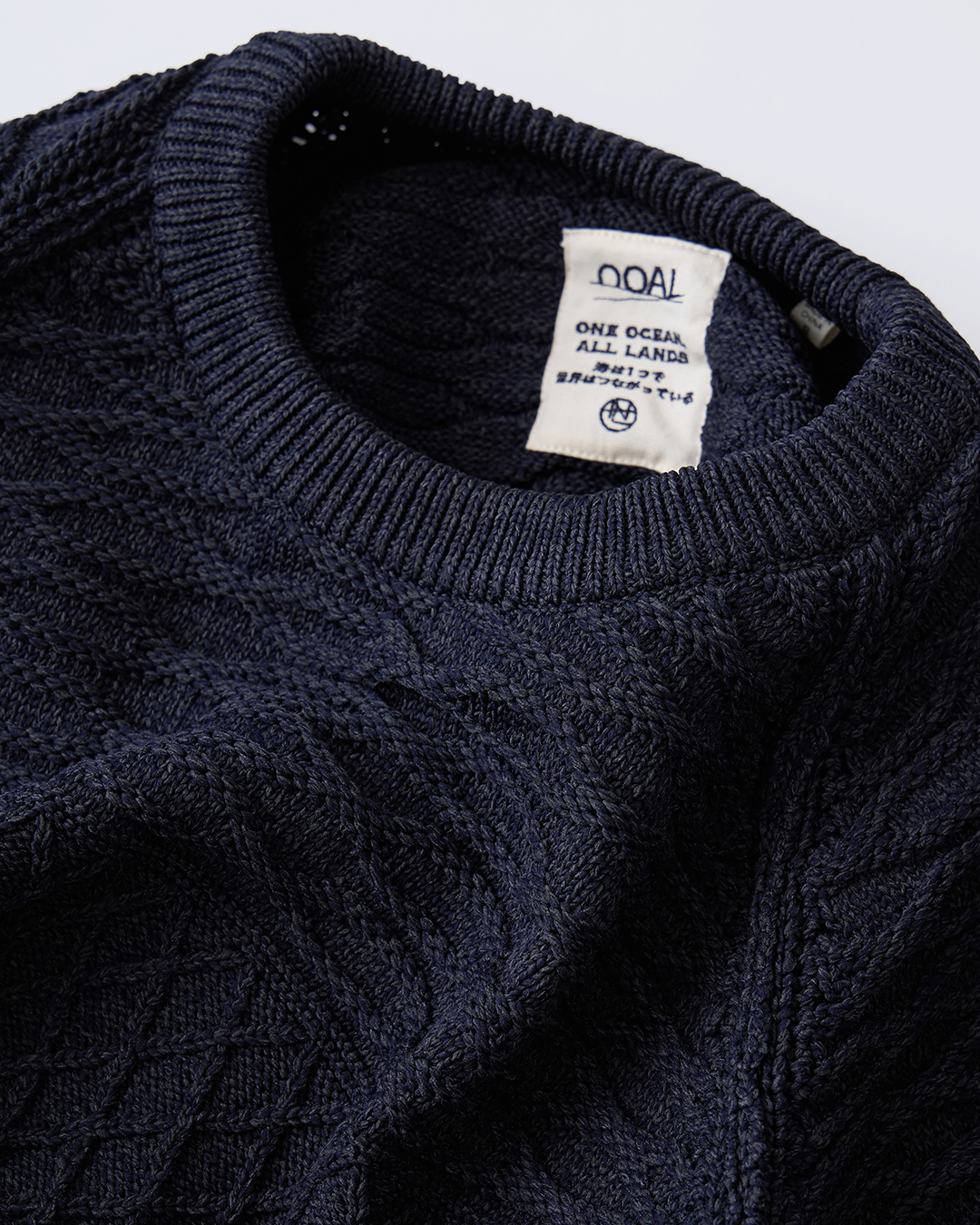 nanamica / Clothes that Feel Like the Sea, Vol.3 — A Sweater Woven