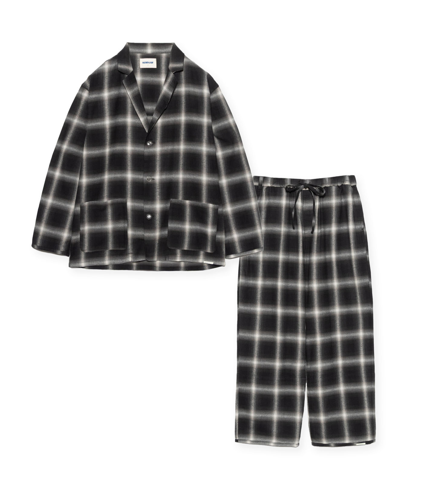NOWHAW オンブレ チェック パジャマ nanamica / nanamica × NOWHAW Exclusive items