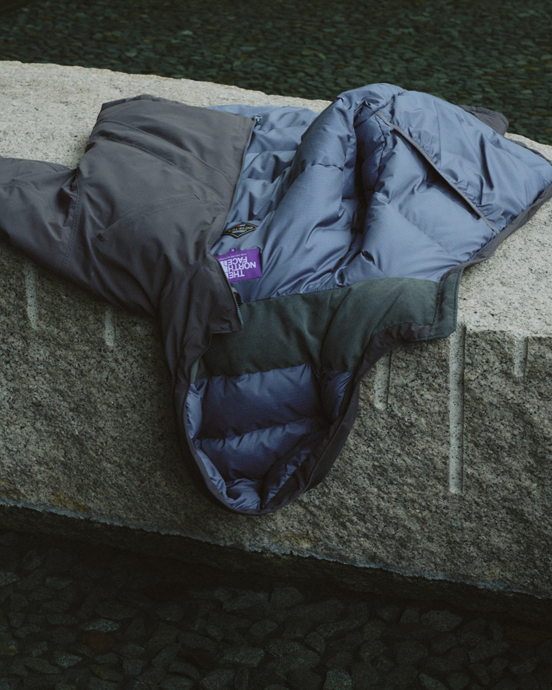 THE NORTH FACE nanamica ダウンジャケット S グレー nanamica / THE NORTH FACE Purple Label
