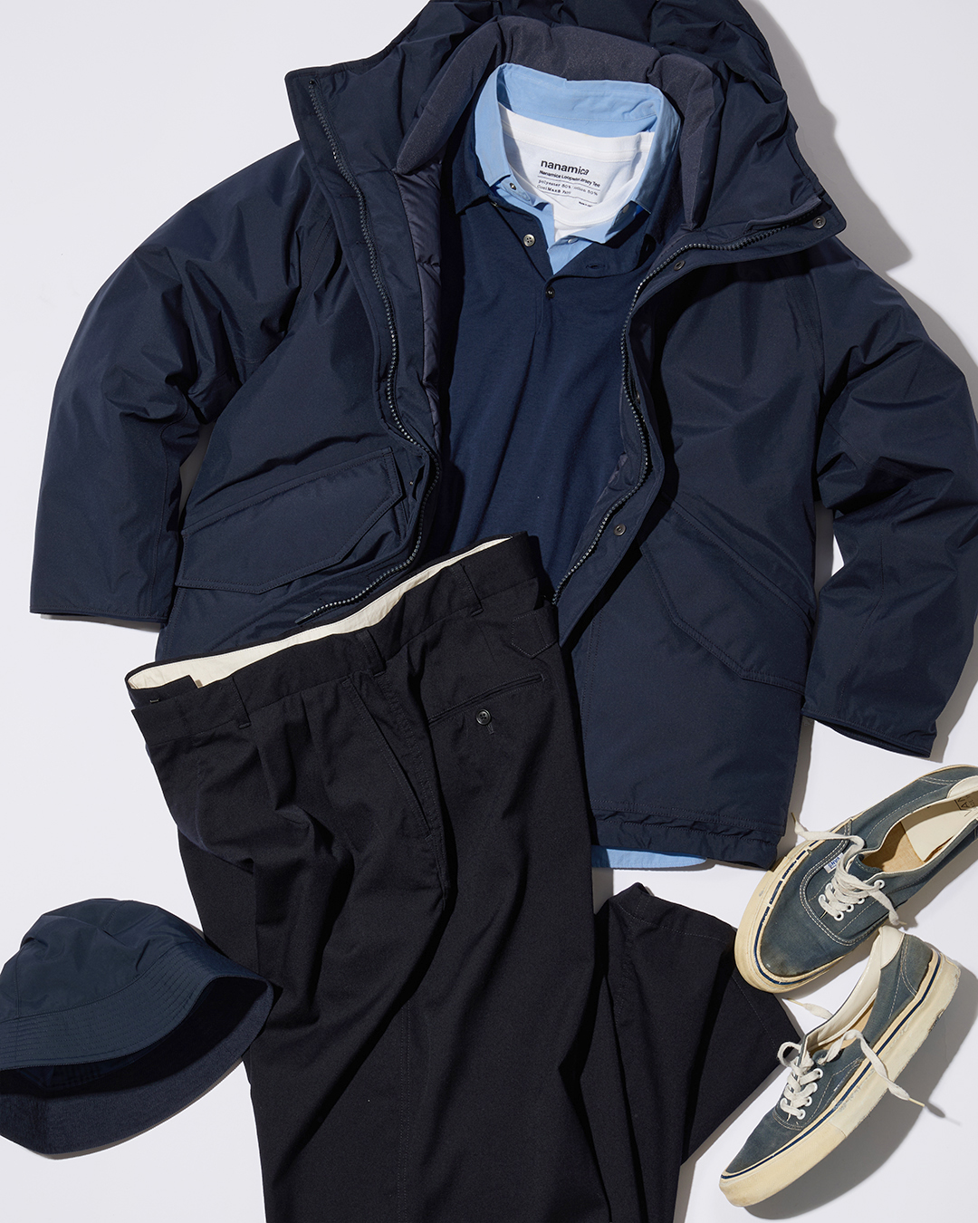 nanamica / 日常を支えるライフテックウエア #4「Wool Gabardine」