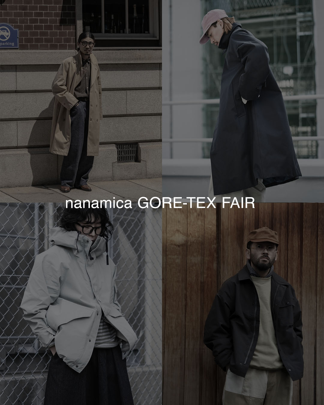 nanamica / nanamica GORE-TEX FAIR Outerwear for the Beginning of