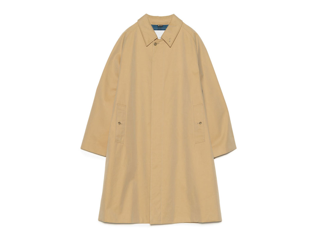 【GWセール】ナナミカ GORE-TEX コート S　イエロー nanamica / ナナミカ】GORE-TEX Shell Coat SUBF702 入荷情報[2021.01