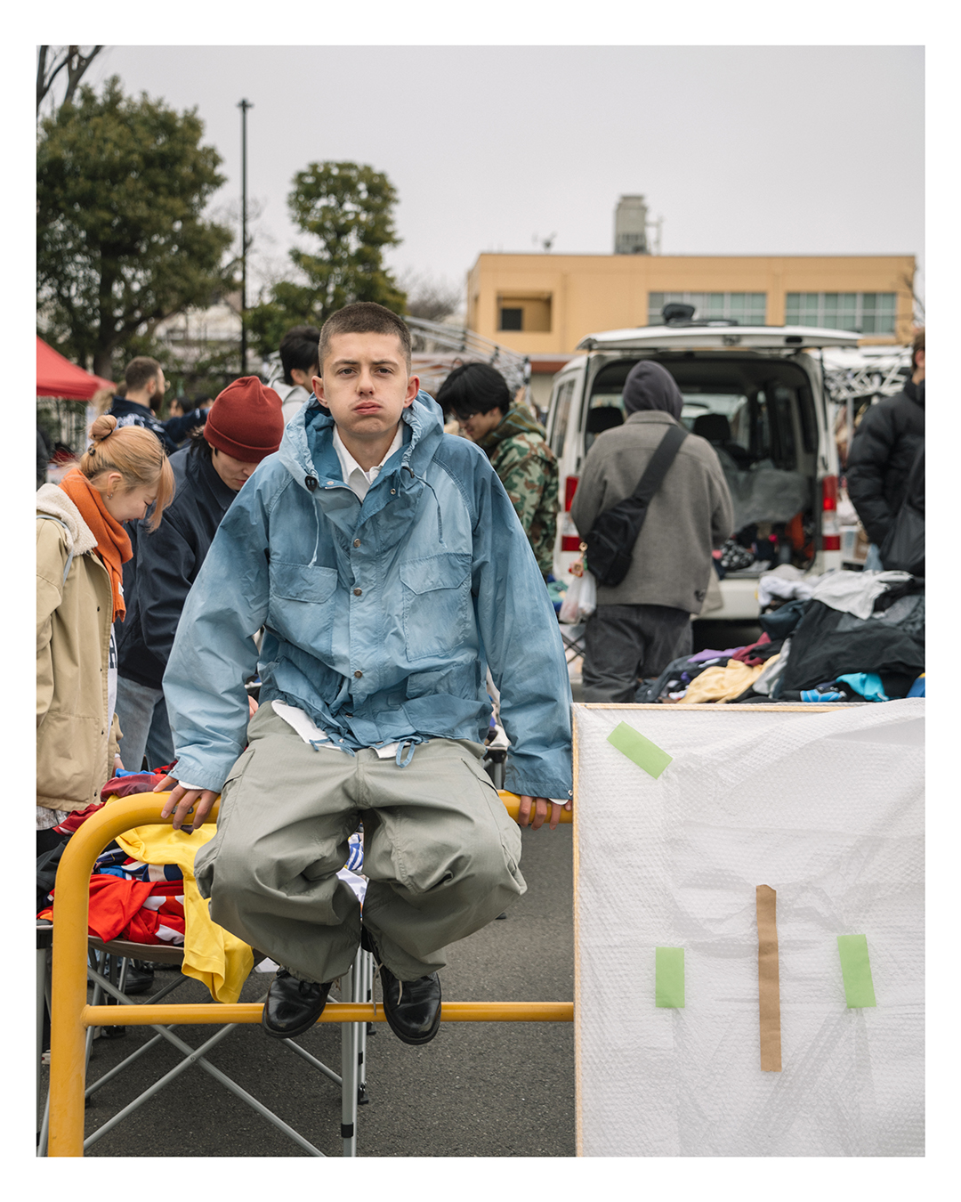 【新品未開封】SUKA Pigment Parka ineedyoubaby nanamica / ASPHALT & GREEN RECORD vol.12