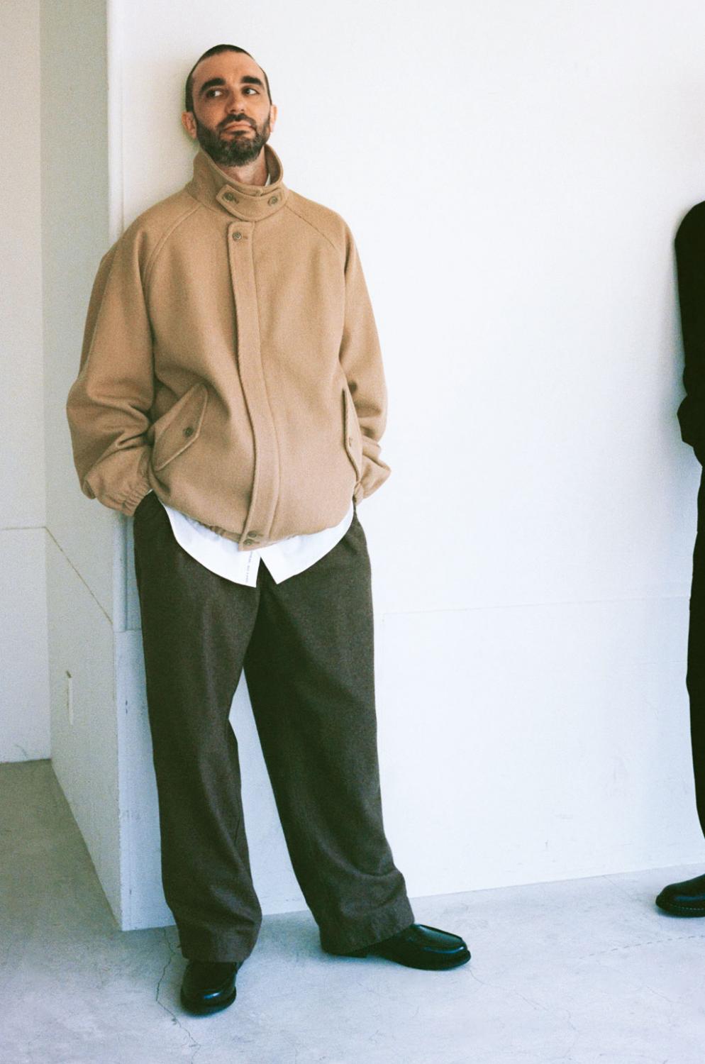 【未使用品】ティッカ　23ss リネンパナマダブルジャケット ブラウン 2 nanamica / nanamica 2026 Fall Winter