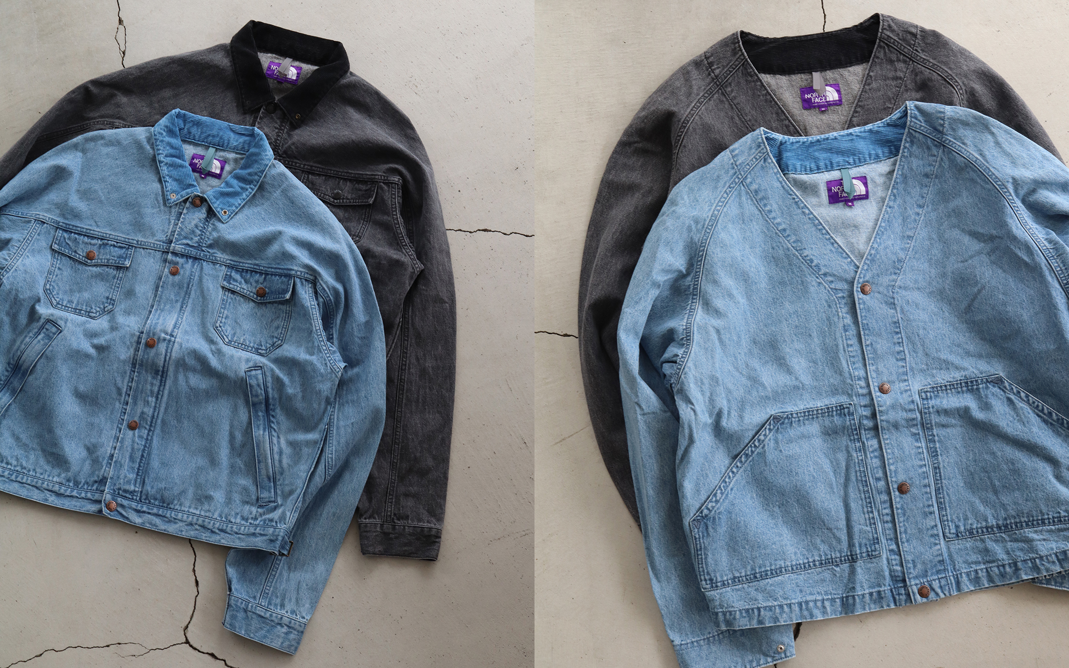 The North Face purple label Denim ナナミカ nanamica / THE NORTH FACE Purple Label 2026 Fall Winter collection