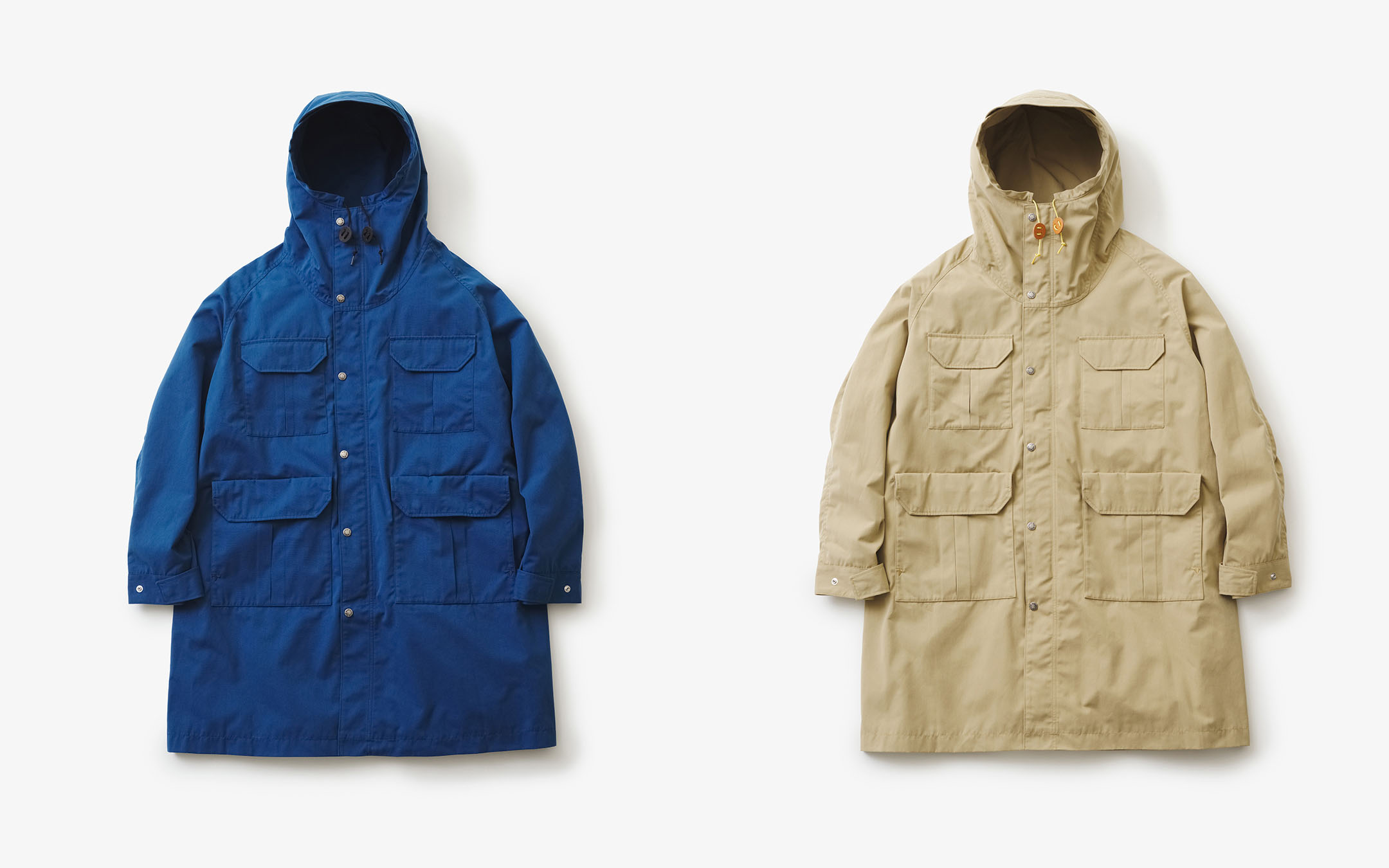 nanamica / VENTILE Mountain Coat & Field Jacket produced by THE