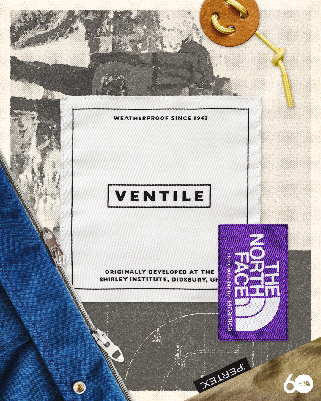 nanamica / VENTILE Mountain Coat & Field Jacket produced by THE