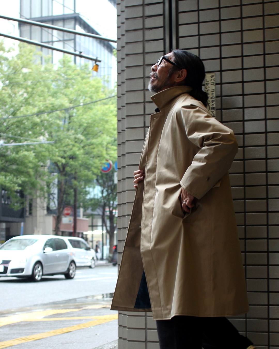 nanamica / BALMACAAN COATと「けやき通り」