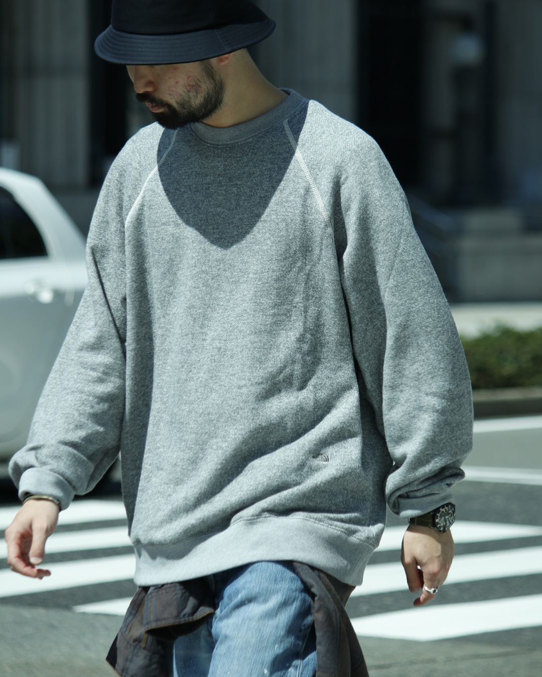 パープルレーベル　Pack Field Sweatshirt