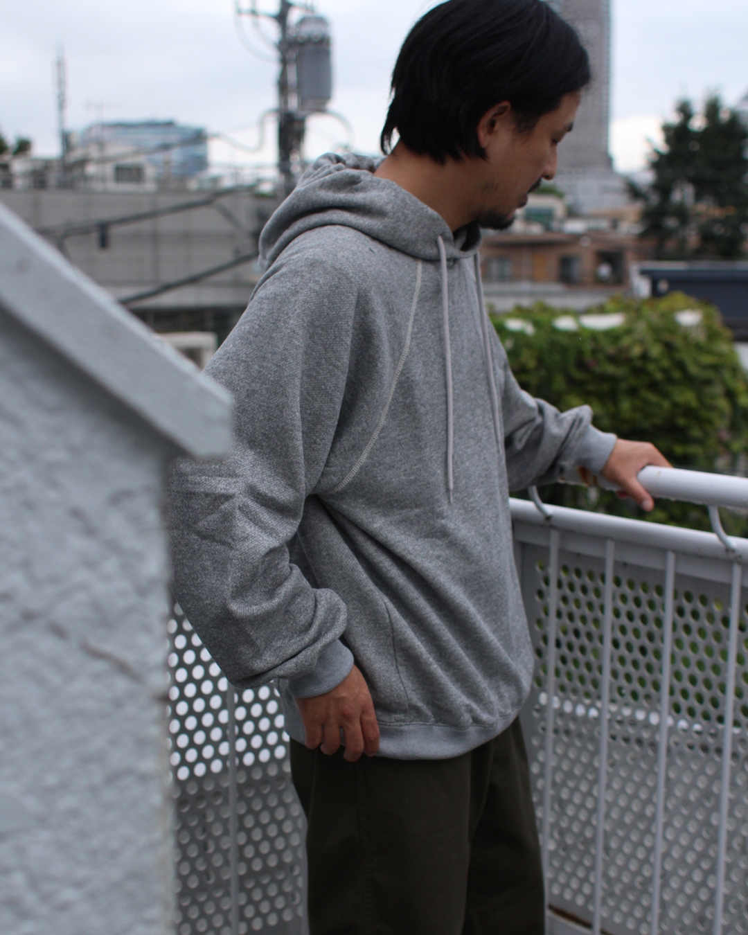 パープルレーベル　Pack Field Sweatshirt