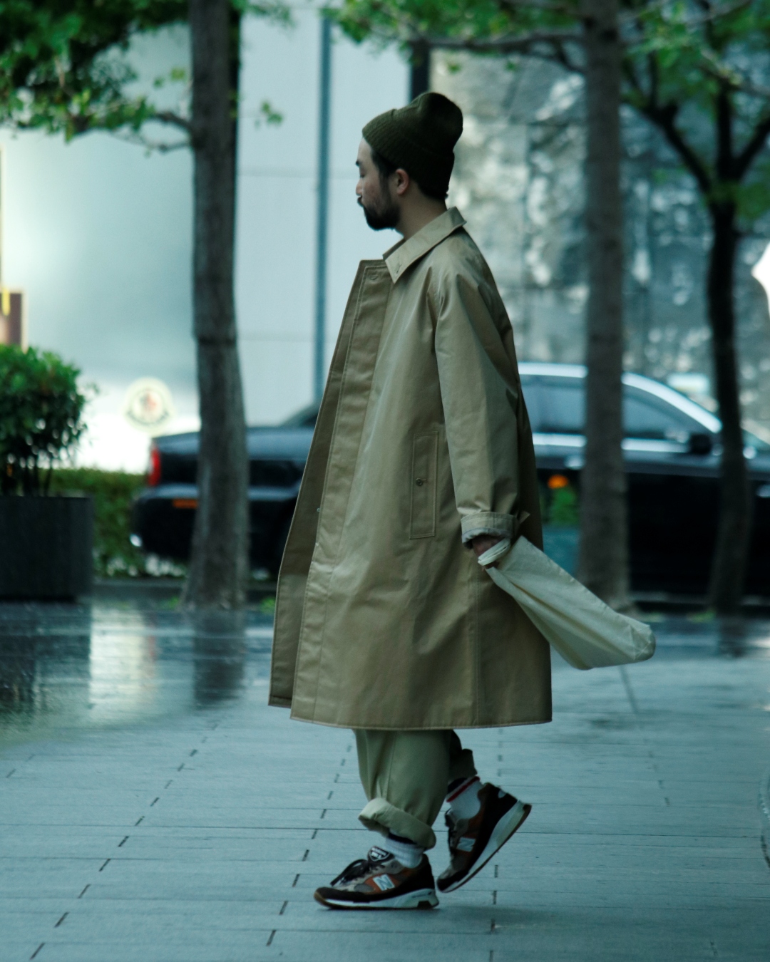 ナナミカ GORE-TEX Balmacaan Coat バルマカーンコート - ステンカラー ...