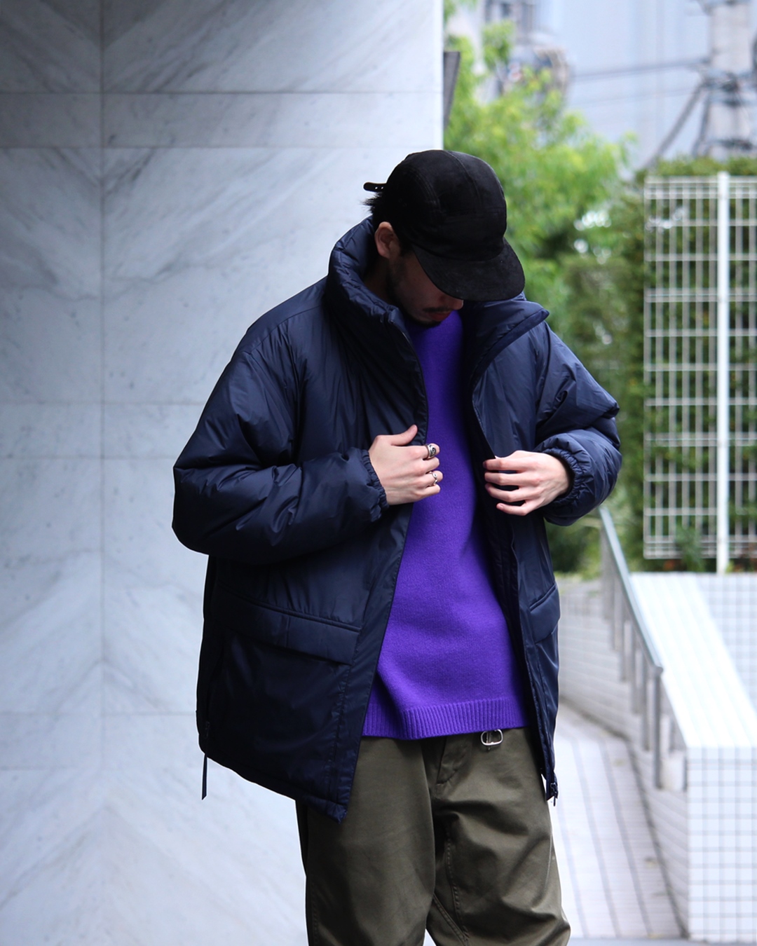 Nanamica 22AW insulation jacket ネイビー