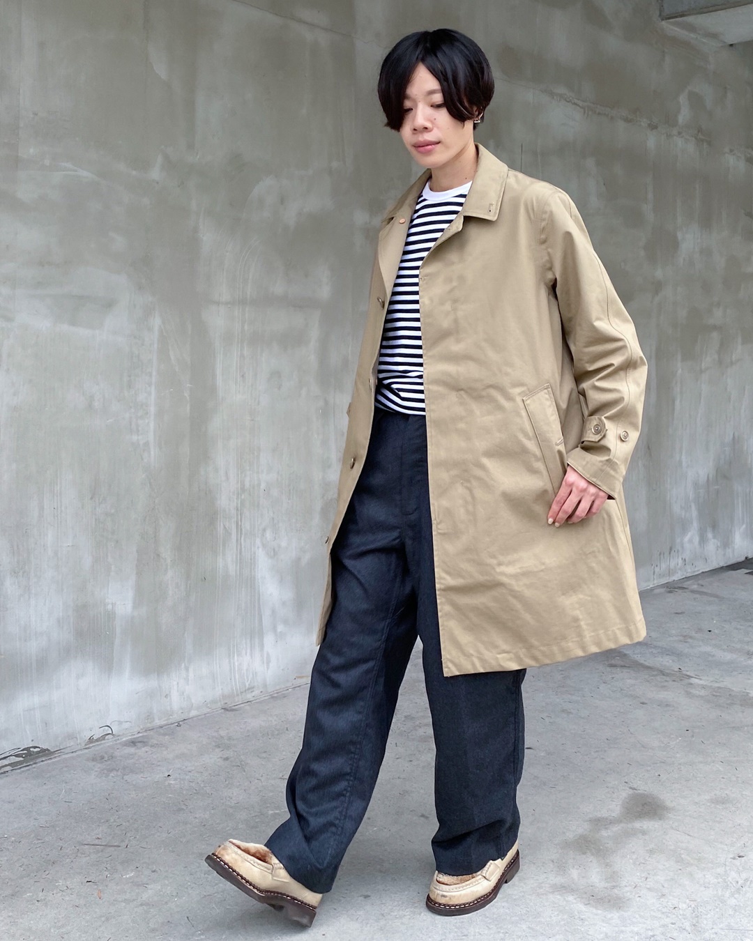 nanamica GORE-TEX 14AW ステンカラーコート