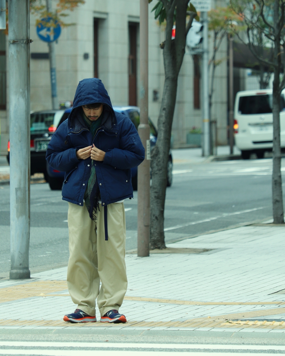 nanamica / ”Indigo” Mountain Short Down Parka