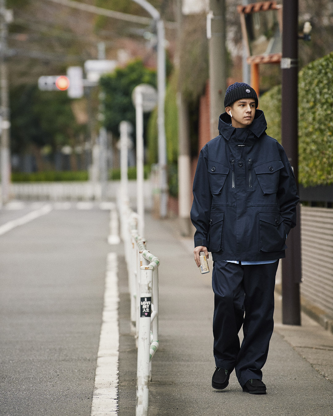 nanamica ナナミカ GORE-TEX Shell Coat NAVY M