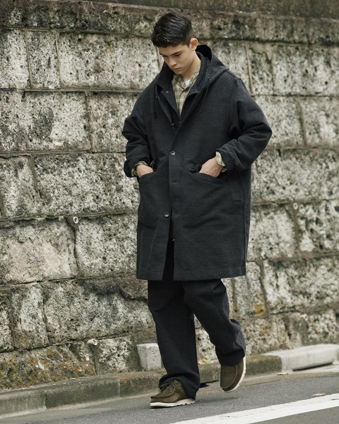 nanamica / nanamica boy in Daikanyama Vol. 19 Warm clothes made of