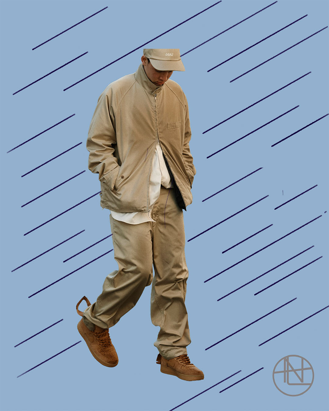 nanamica / nanamica boy in Daikanyama Vol. 23 Chino crew jacket