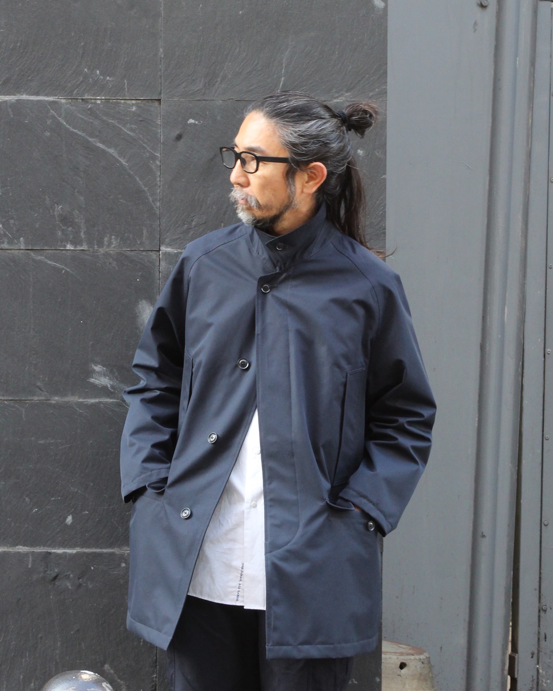 【nanamica】Short Soutien Collar coat XS