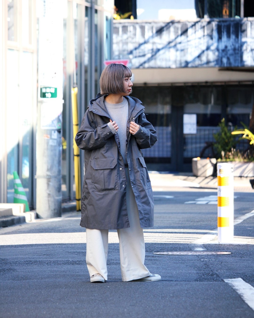 ナナミカ　ノースフェイス（パープルレーベル）　マウンテンコート　Mサイズ nanamica / はじめまして。佐藤です。