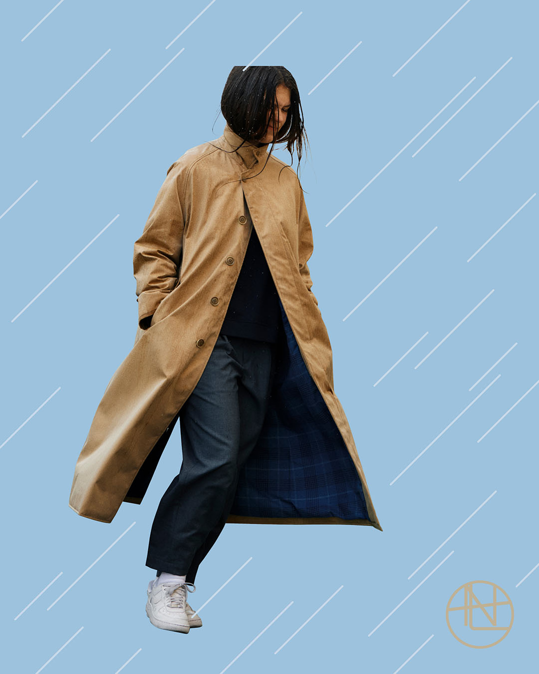 格安即決 nanamica GORETEX ステンカラーコート サイズM | yasnabeauty.com