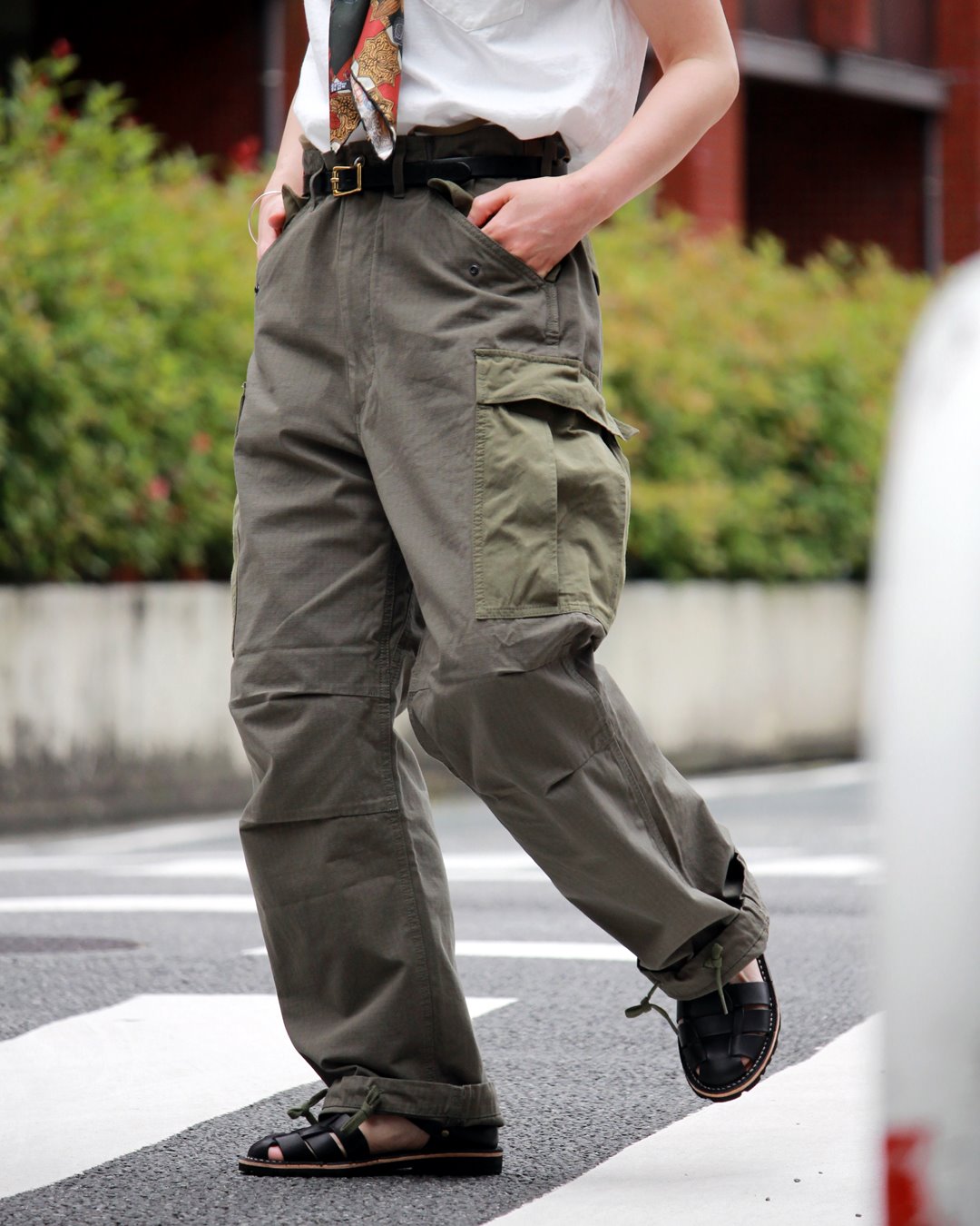 nanamica - nanamica ナナミカ パンツ サイズ:36 22SS ダブルプリーツ