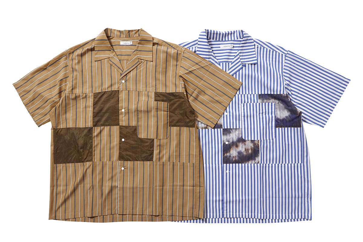 nanamica / nanamica 2020 Summer “Open Collar H/S Shirt”