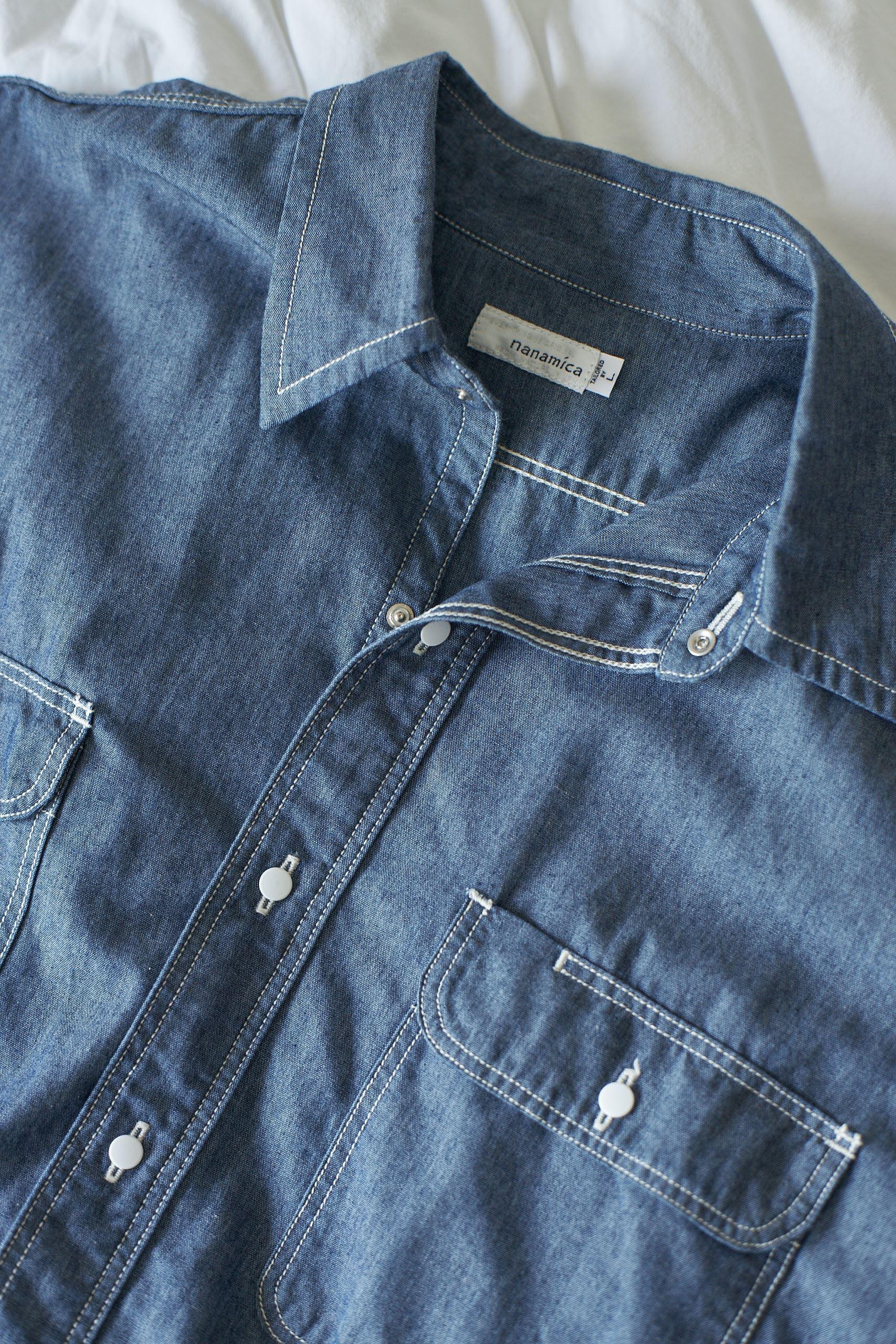 nanamica / ナナミカの服のこと 第一回 「このシャツは風を知っ