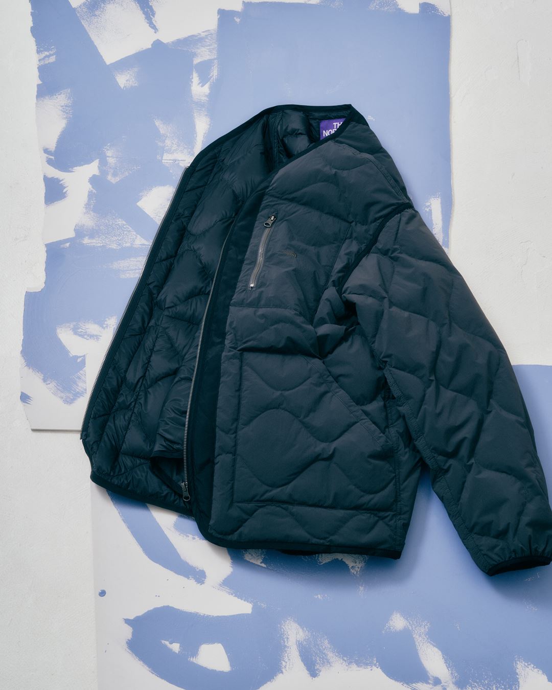 the north face ダウンカーディガン nanamica