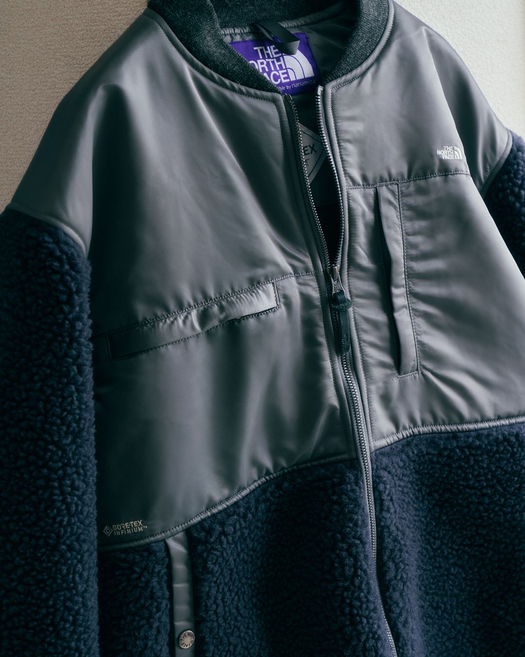 美品◇ノースフェイスパープルレーベル　ウールボアフリースデナリジャケット　XL❗️ nanamica / THE NORTH FACE PURPLE LABEL / Featured Product vol.16