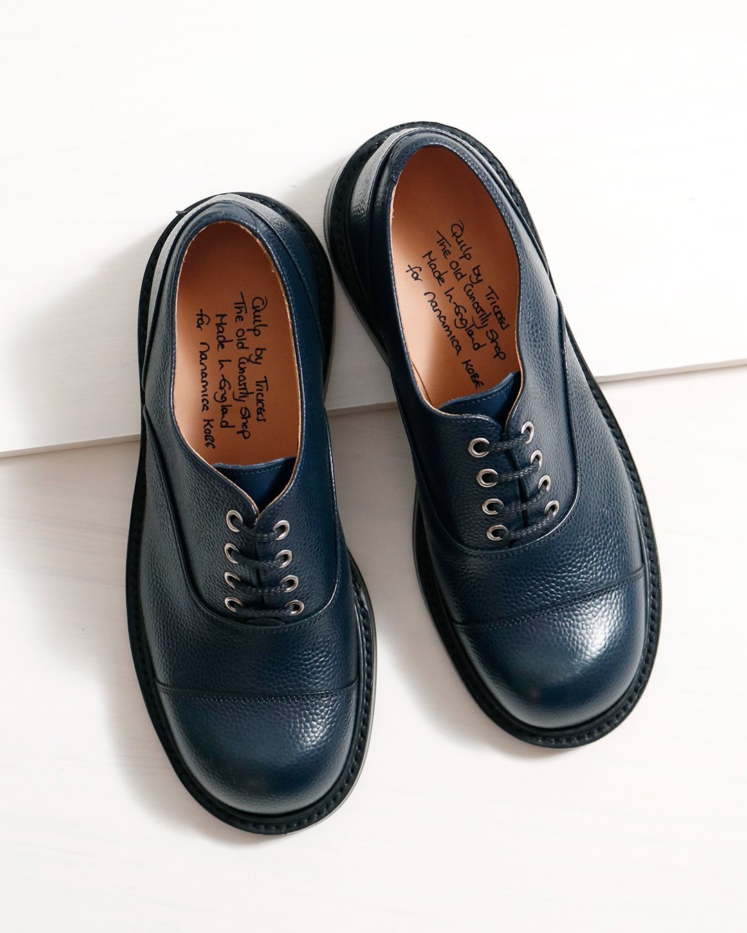 新品 nanamica × QUILP by Tricker's グレインレザー Lace Up Boot