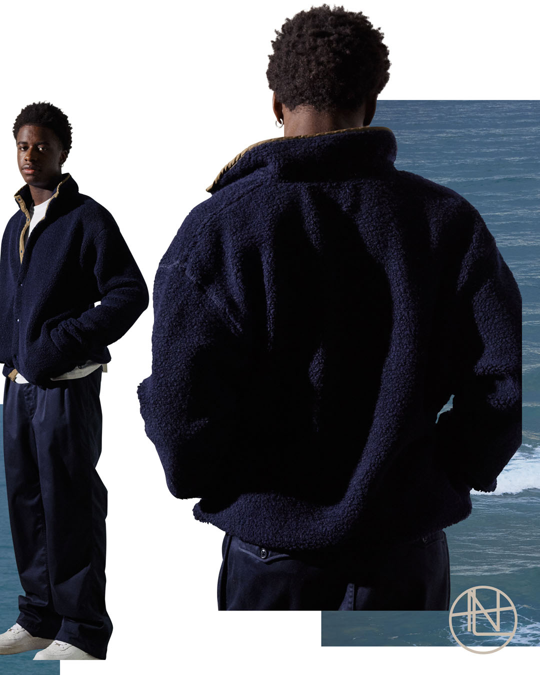 名作 nanamica nanamican Fleece Jacket S 紺 名作 nanamica nanamican Fleece Jacket S 紺 - メルカリ