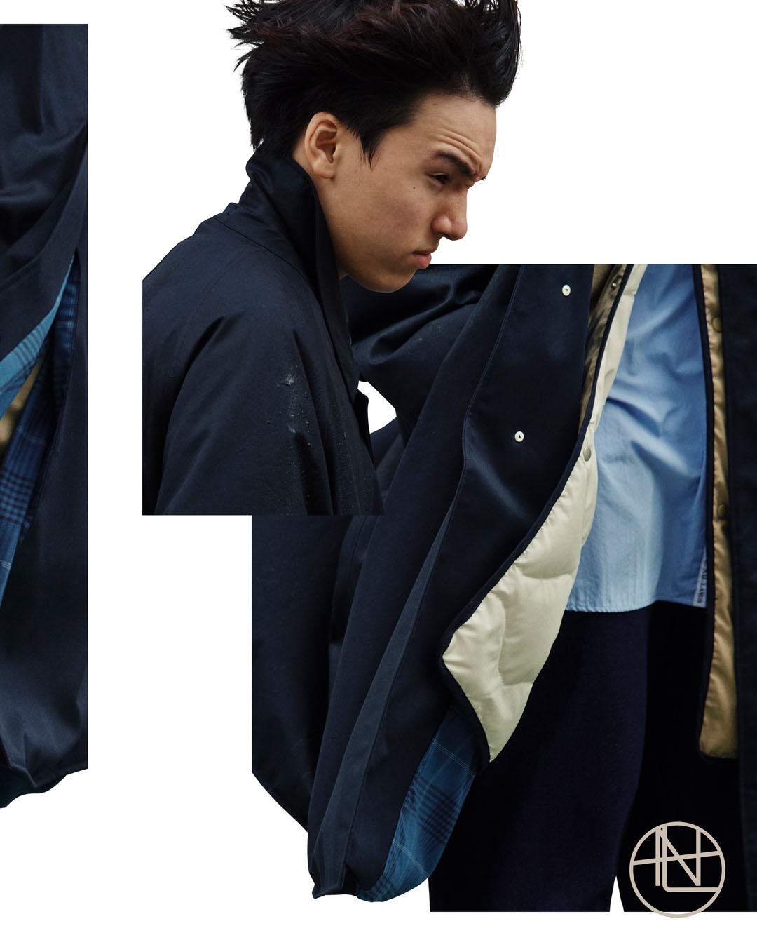 nanamica GORE-TEX Balmacaan Coat ネイビー　XS nanamica ONLINE STORE│