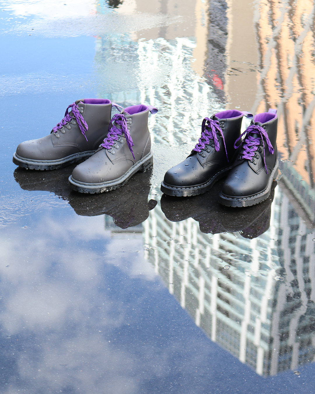 butter Street From nanamica / THE NORTH FACE Purple Label × Dr. Martens