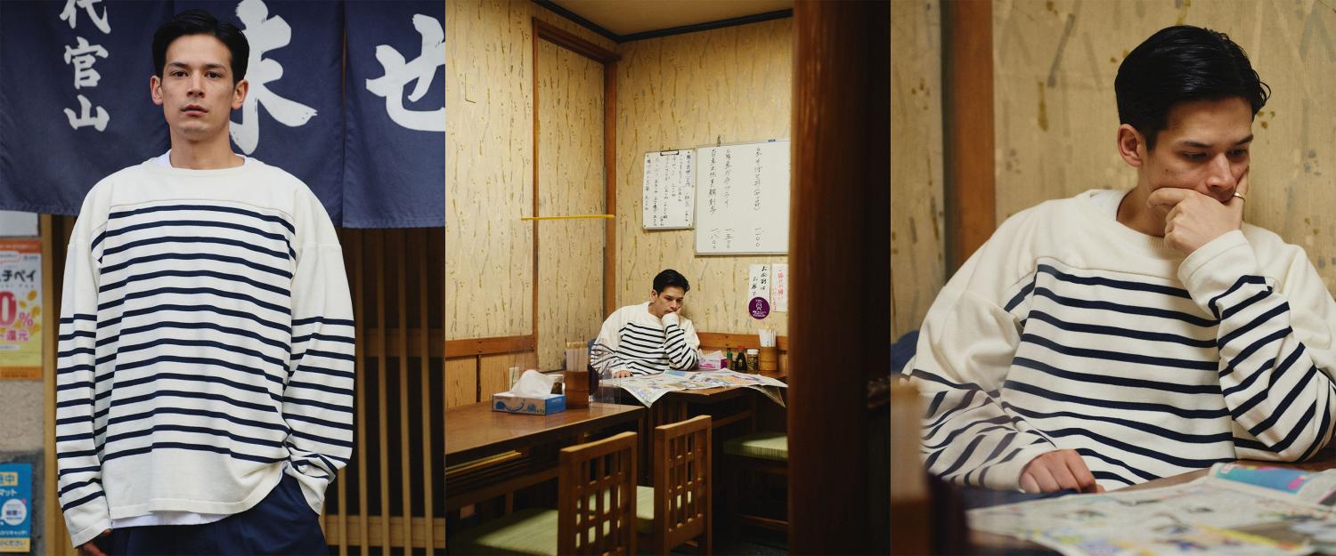 nanamica / 代官山のナナミカくん 第四十二回 末ぜんと和紙ニット。