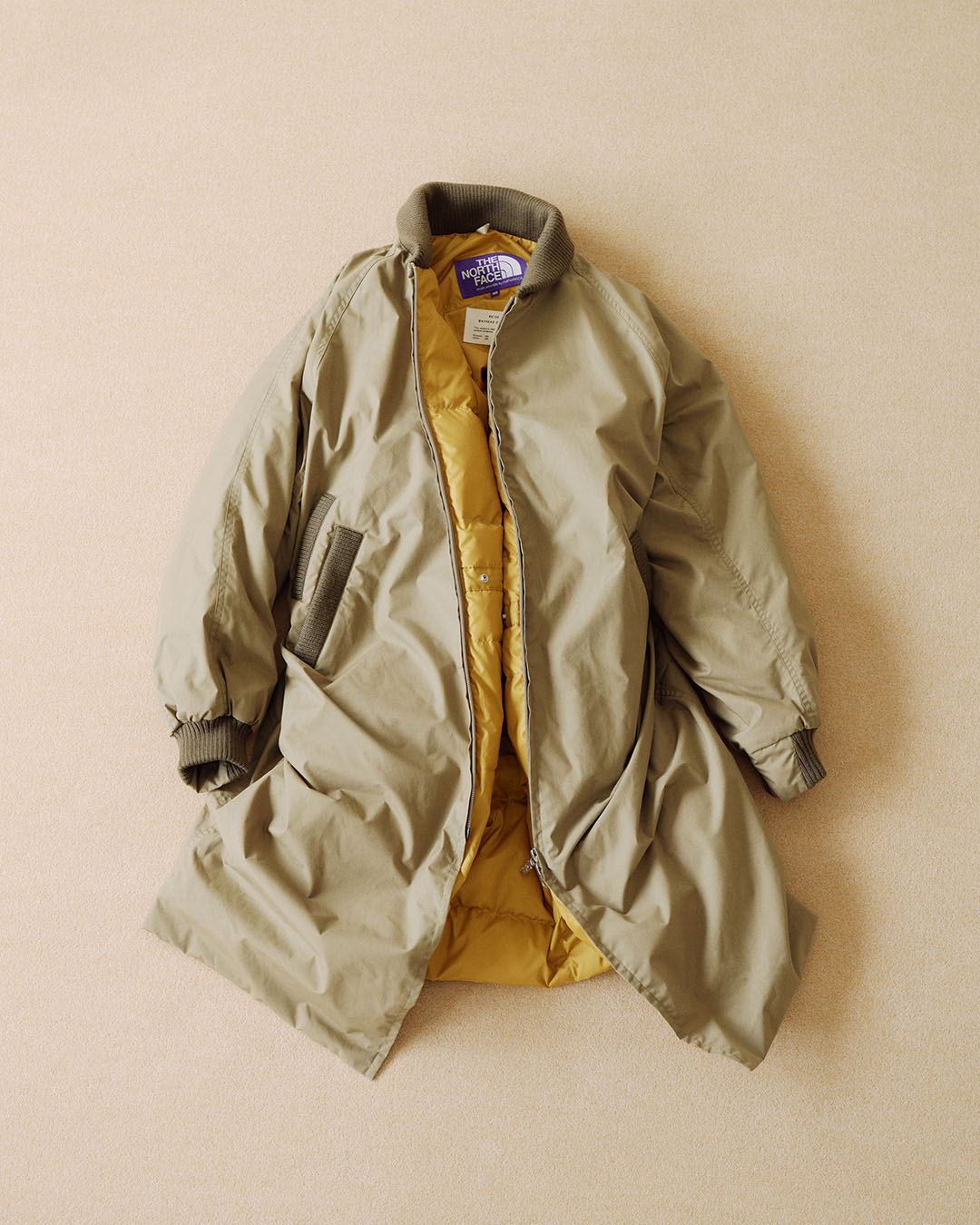 THE NORTH FACE PURPLE LABEL ダウンコート M 黄