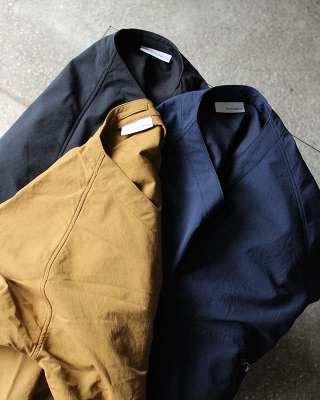 まるまるちゃん　　ナナミカ　アルファドライカーディガン　パンツ　セット nanamica / ALPHADRYのカーディガンとショーツのセットアップ