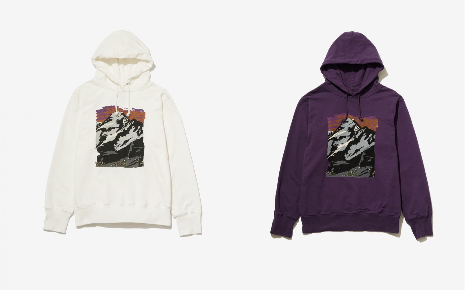nanamica / THE NORTH FACE Purple Label / Textile Design by