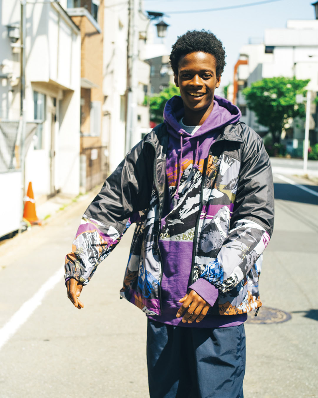 nanamica / THE NORTH FACE Purple Label / Textile Design by NOMA t.d.