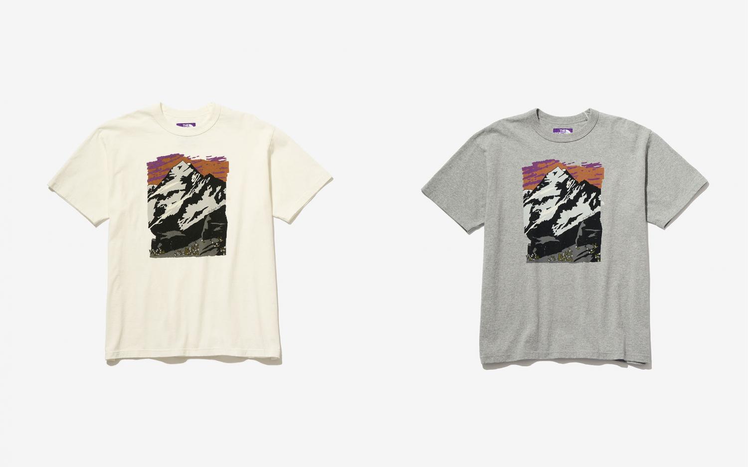nanamica / THE NORTH FACE Purple Label / Textile Design by