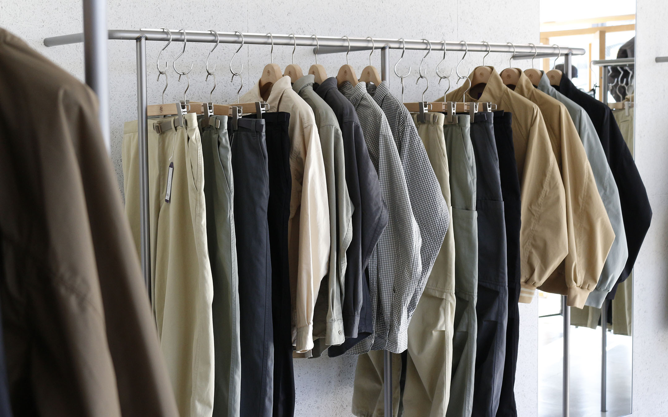専用ページ　400w緑とソラパープル nanamica / THE NORTH FACE Purple Label 2025 Spring & Summer