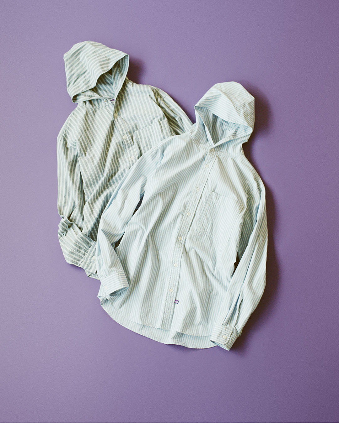 トップス THE NORTH FACE PURPLE LABEL NT3253N THE NORTH FACE PURPLE LABEL SHIRT Cotton Polyester Stripe OX