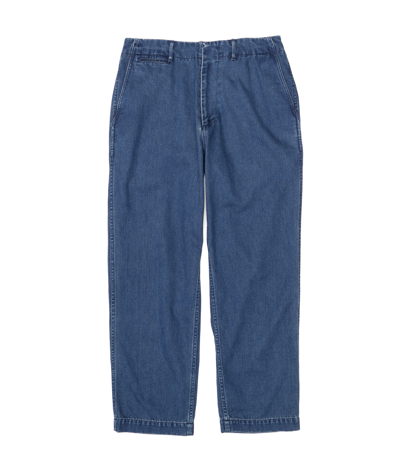 Denim Wide Pants