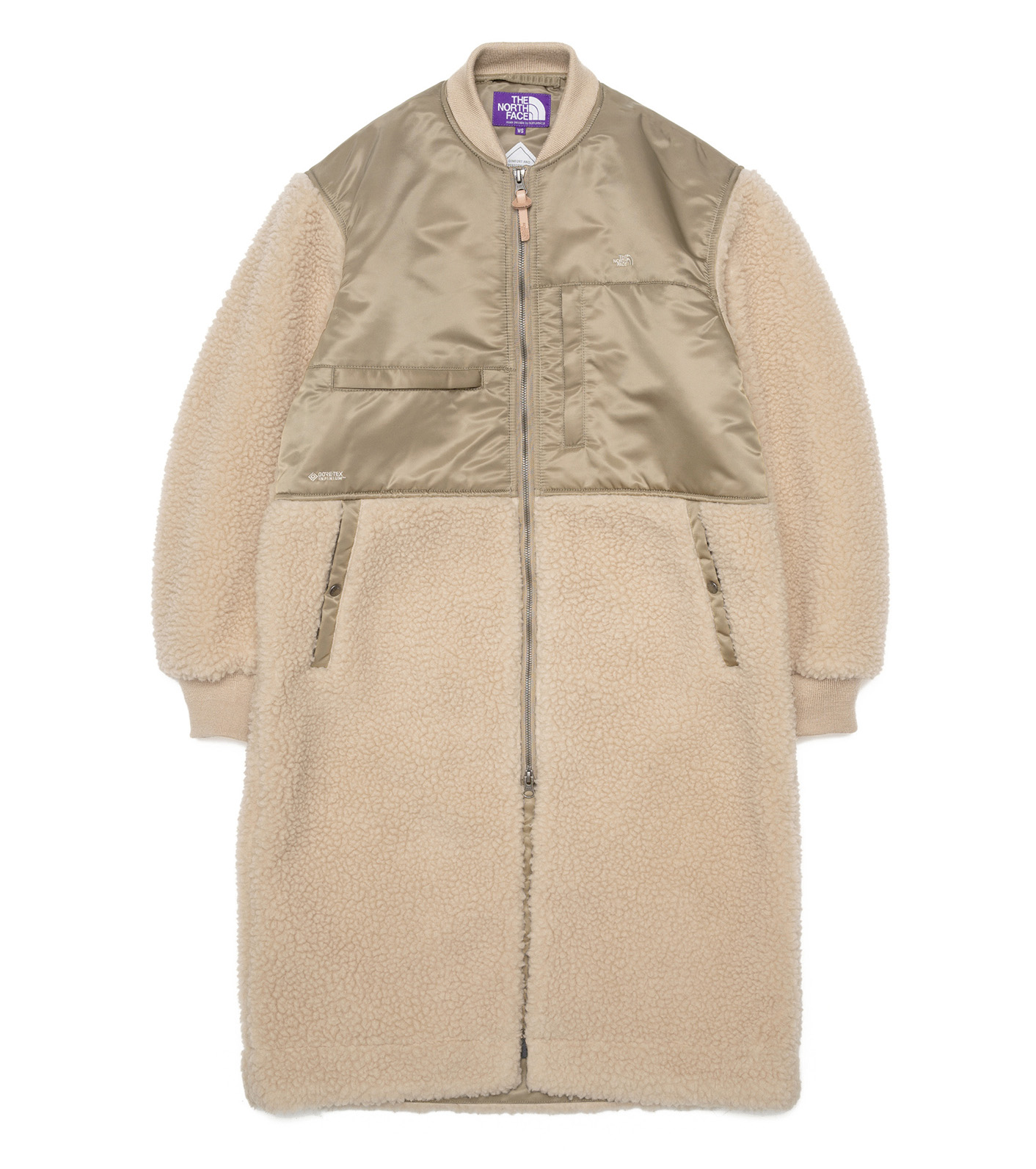 Wool Boa Fleece Denali Coat