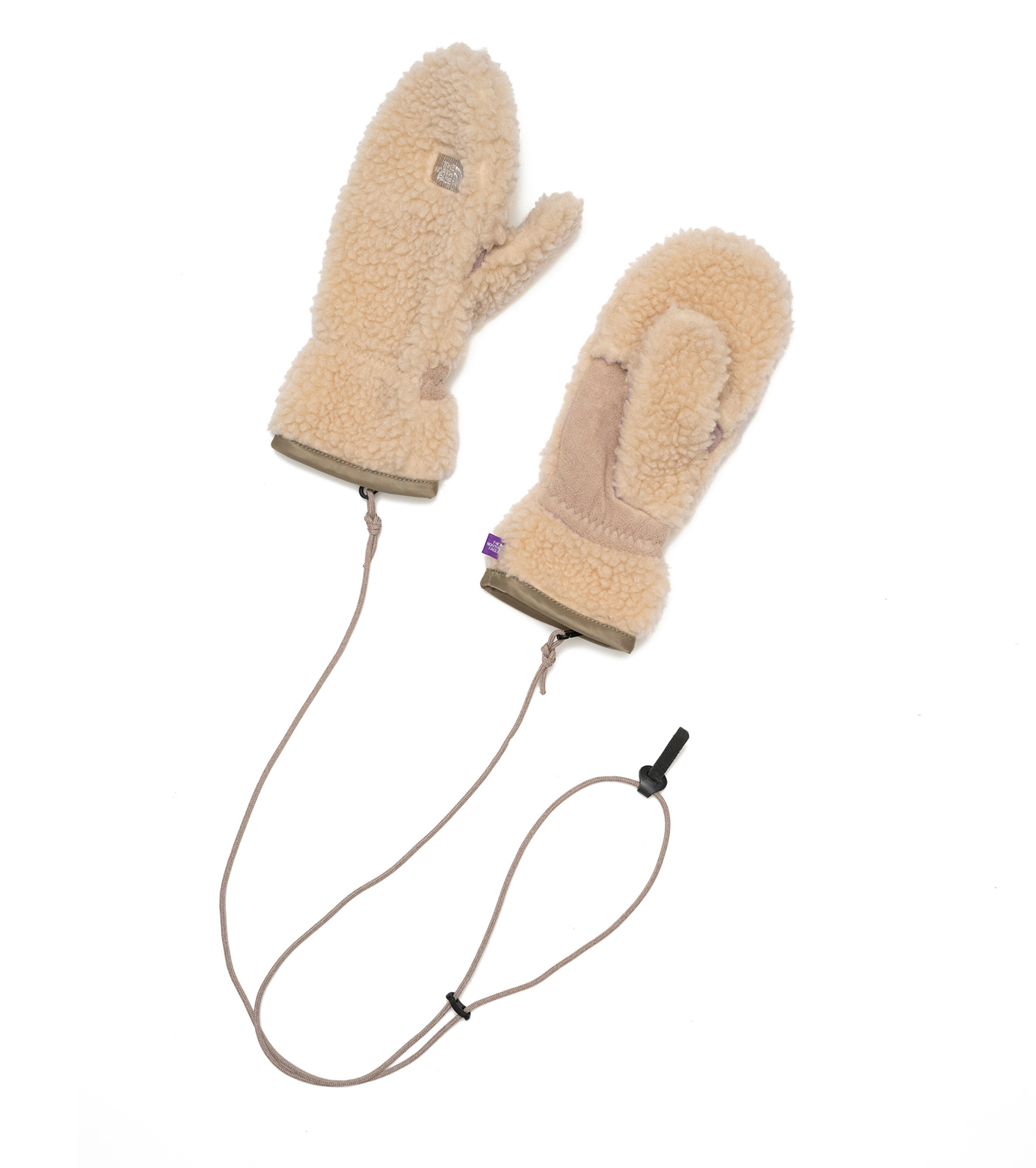 Wool Boa Fleece Mitt