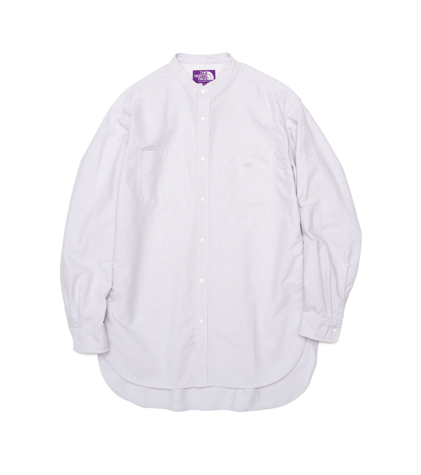 Cotton Polyester OX Band Collar Shirt