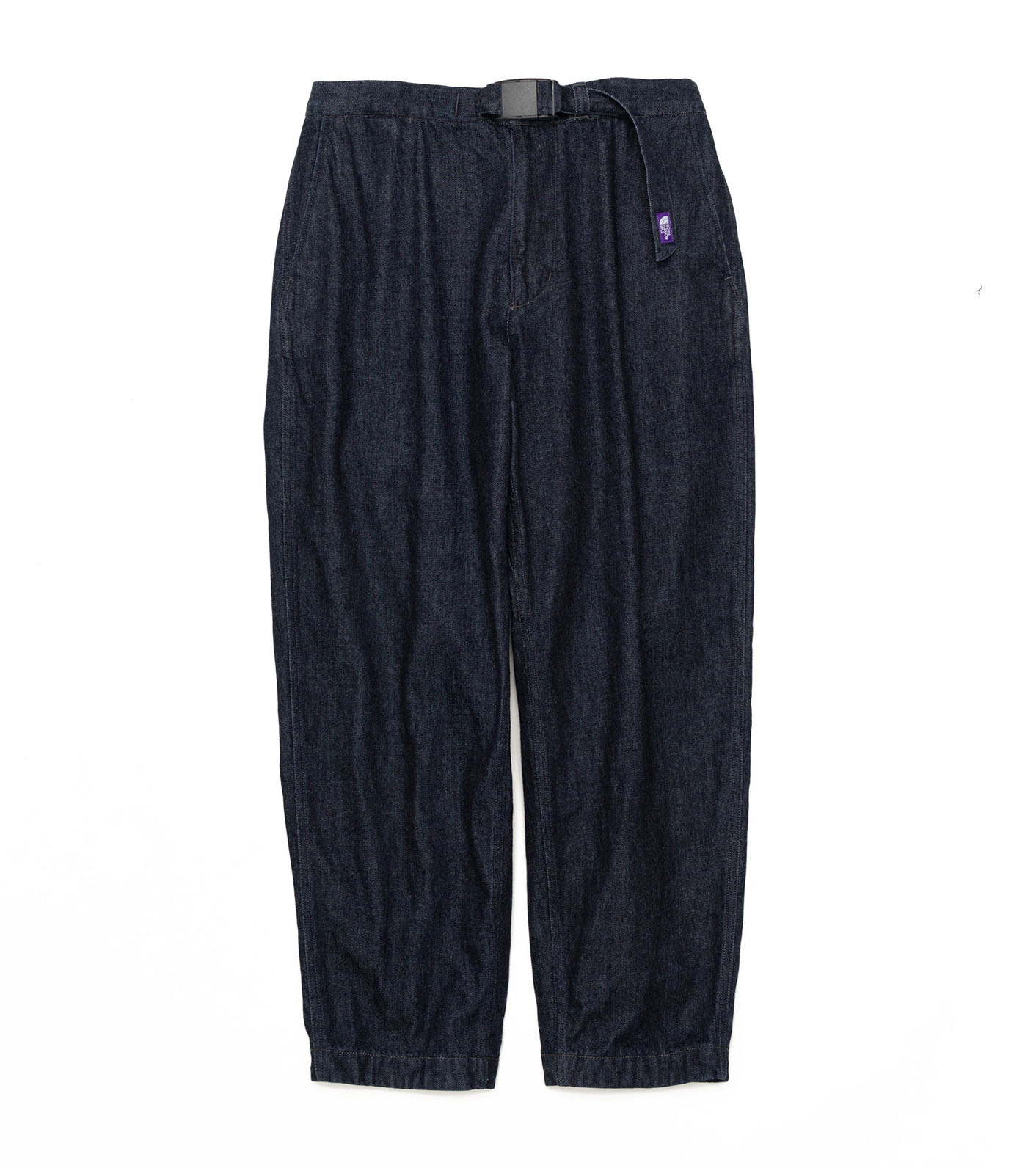 Denim Wide Tapered Pants
